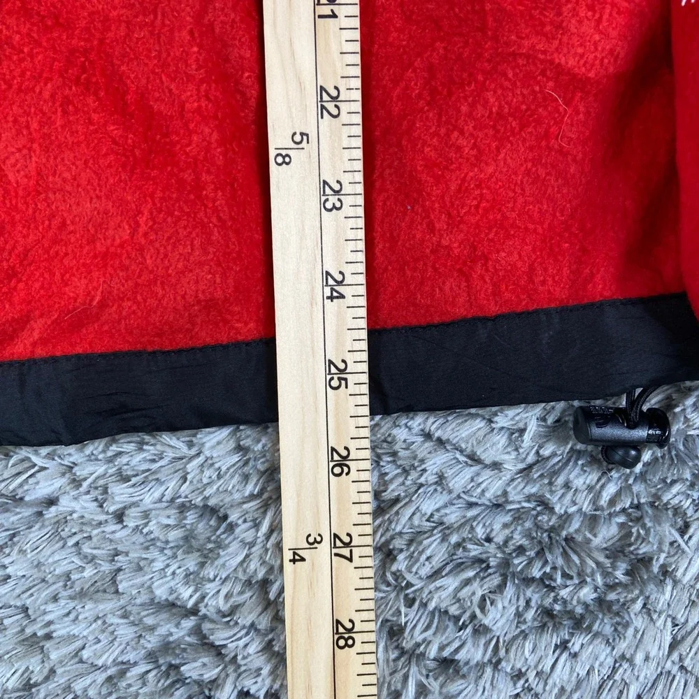 The North Face Fleece Summit Series Gore Windstopper Jacket Mens S Red Denali